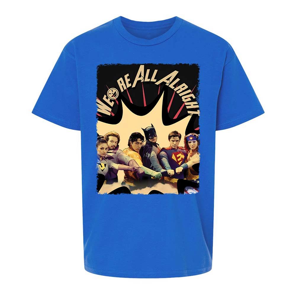 Kids T-Shirt - UWSYBUD5 - Royal - 4