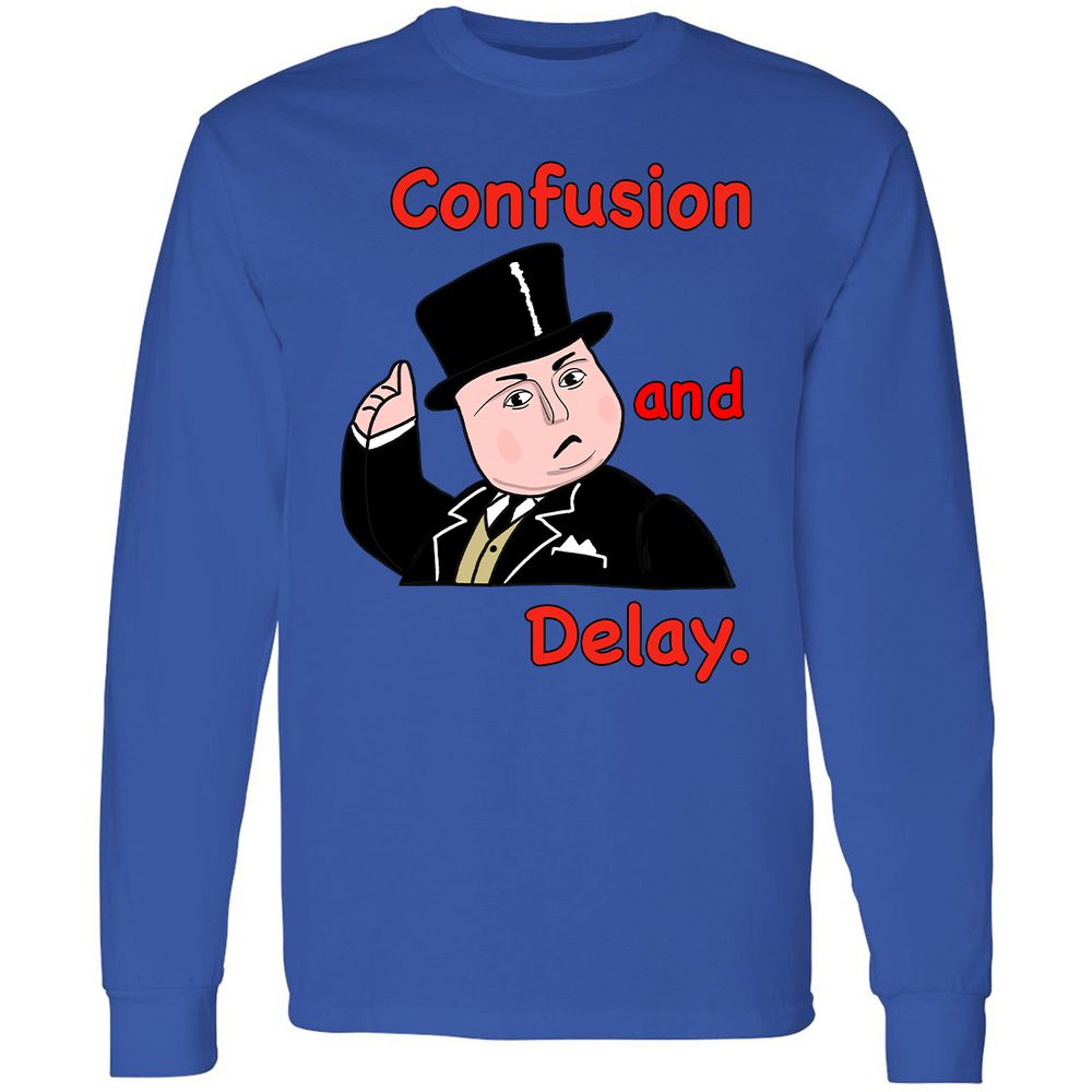 Long Sleeve T-Shirt - EHSMRSCS - Royal - 4