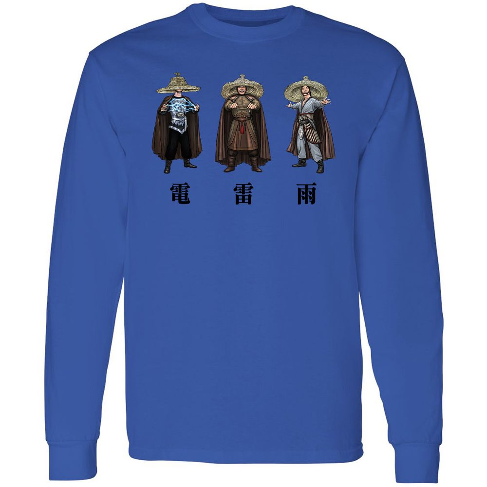 Long Sleeve T-Shirt - L8UP13FV - Royal - 4