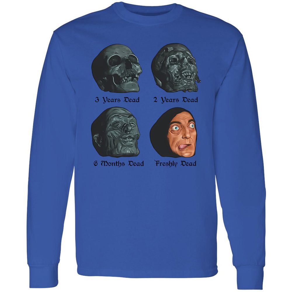 Long Sleeve T-Shirt - YHZ1VSPV - Royal - 4