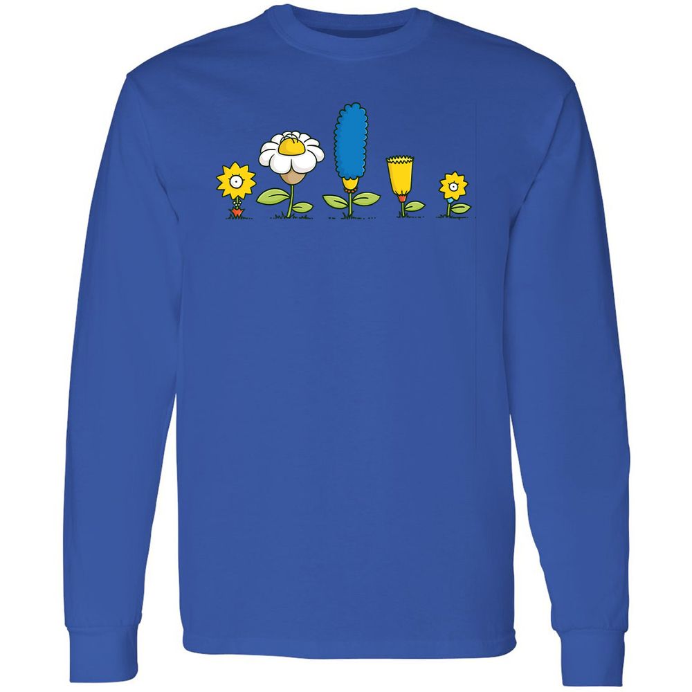 Long Sleeve T-Shirt - DLC9KBVX - Royal - 4