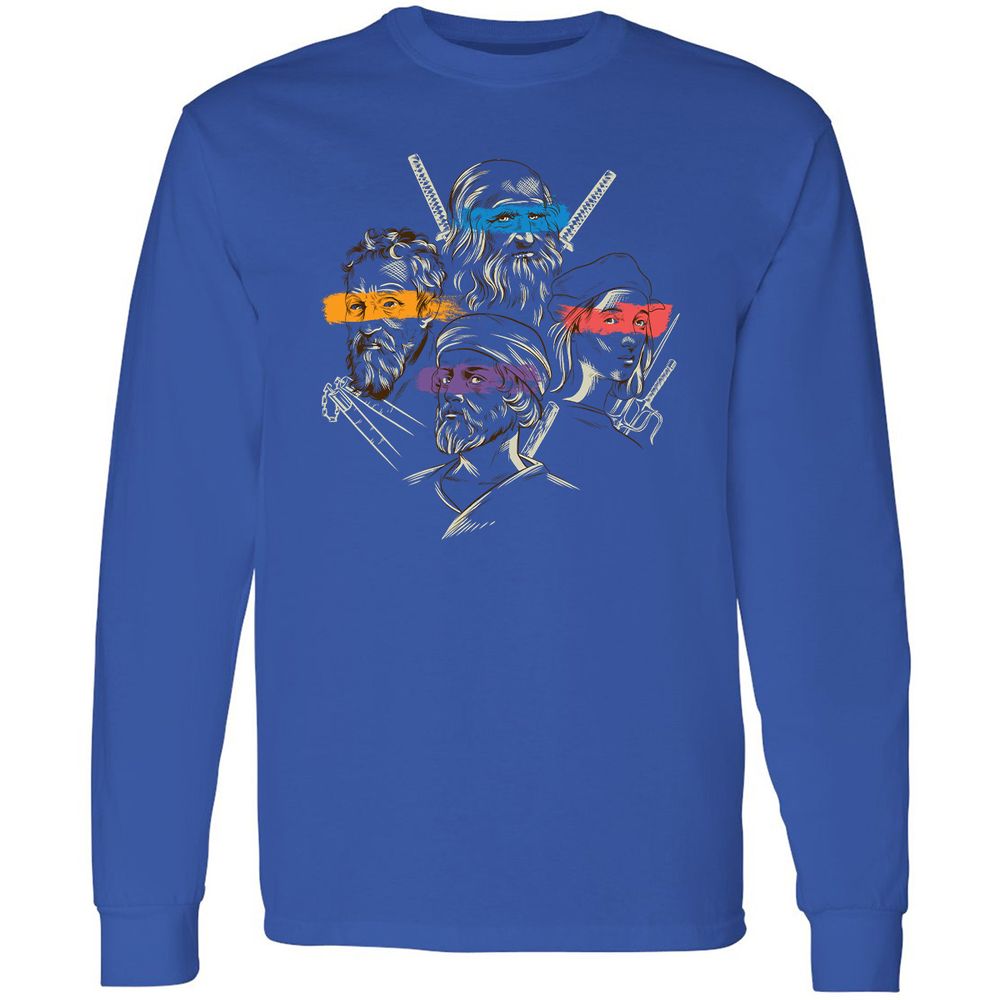 Long Sleeve T-Shirt - T7DP1T2L - Royal - 4