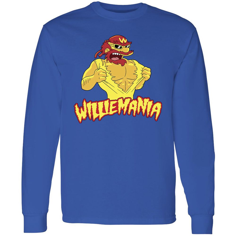 Long Sleeve T-Shirt - QR3GWYF3 - Royal - 4