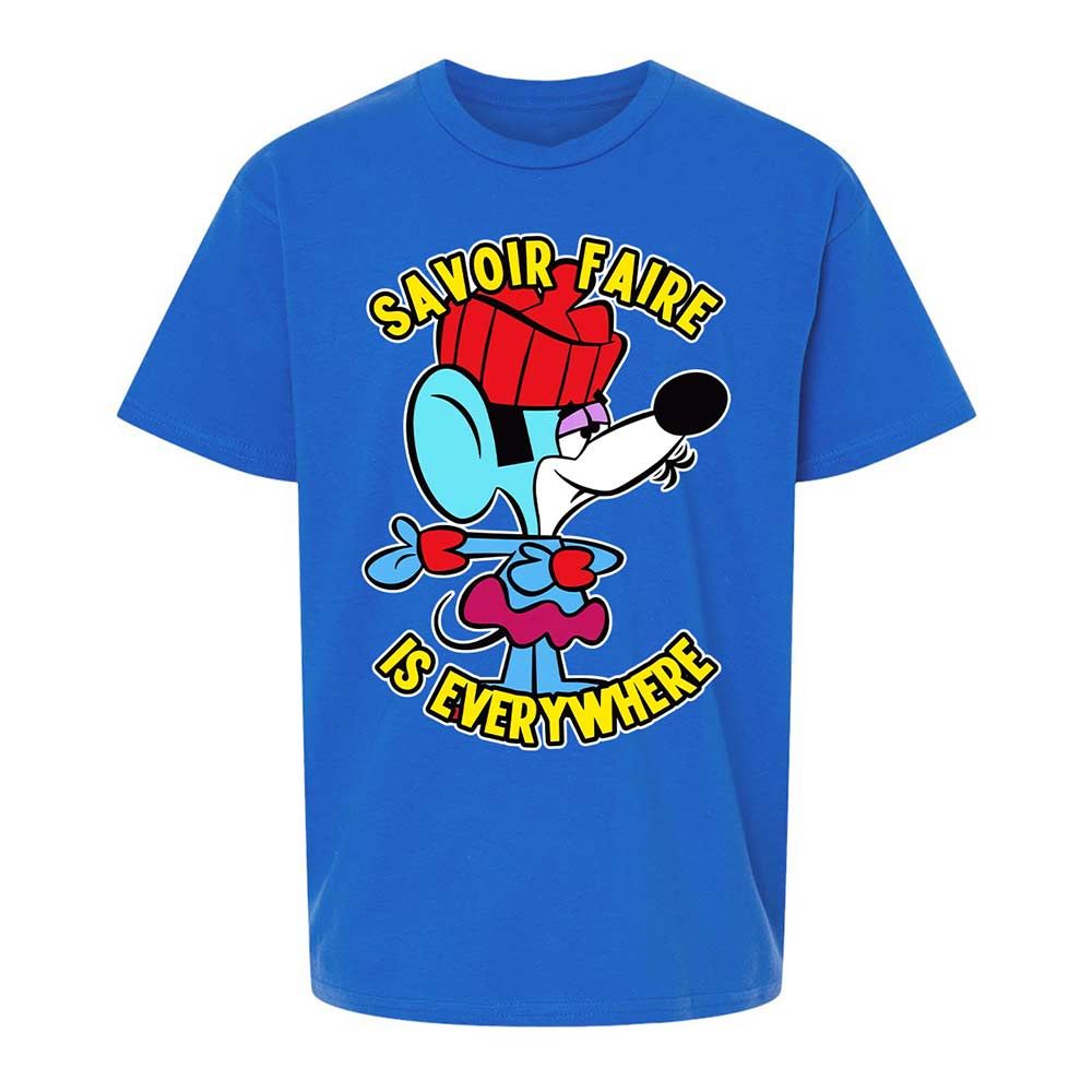 Kids T-Shirt - 4D9FKZ2J - Royal - 4