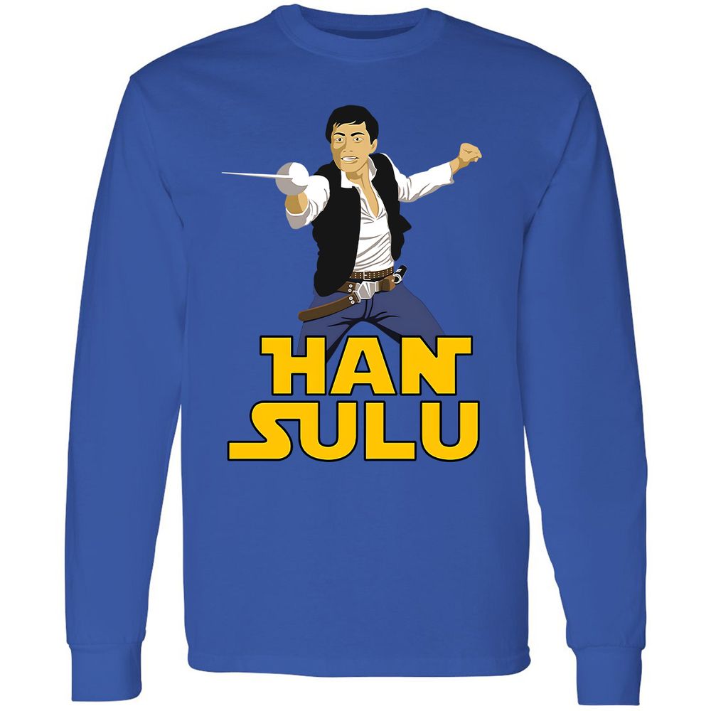 Long Sleeve T-Shirt - DHPG3BJY - Royal - 4