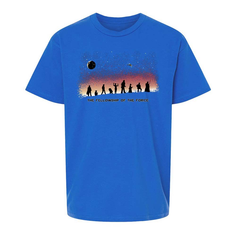 Kids T-Shirt - N3Y2G1F6 - Royal - 4