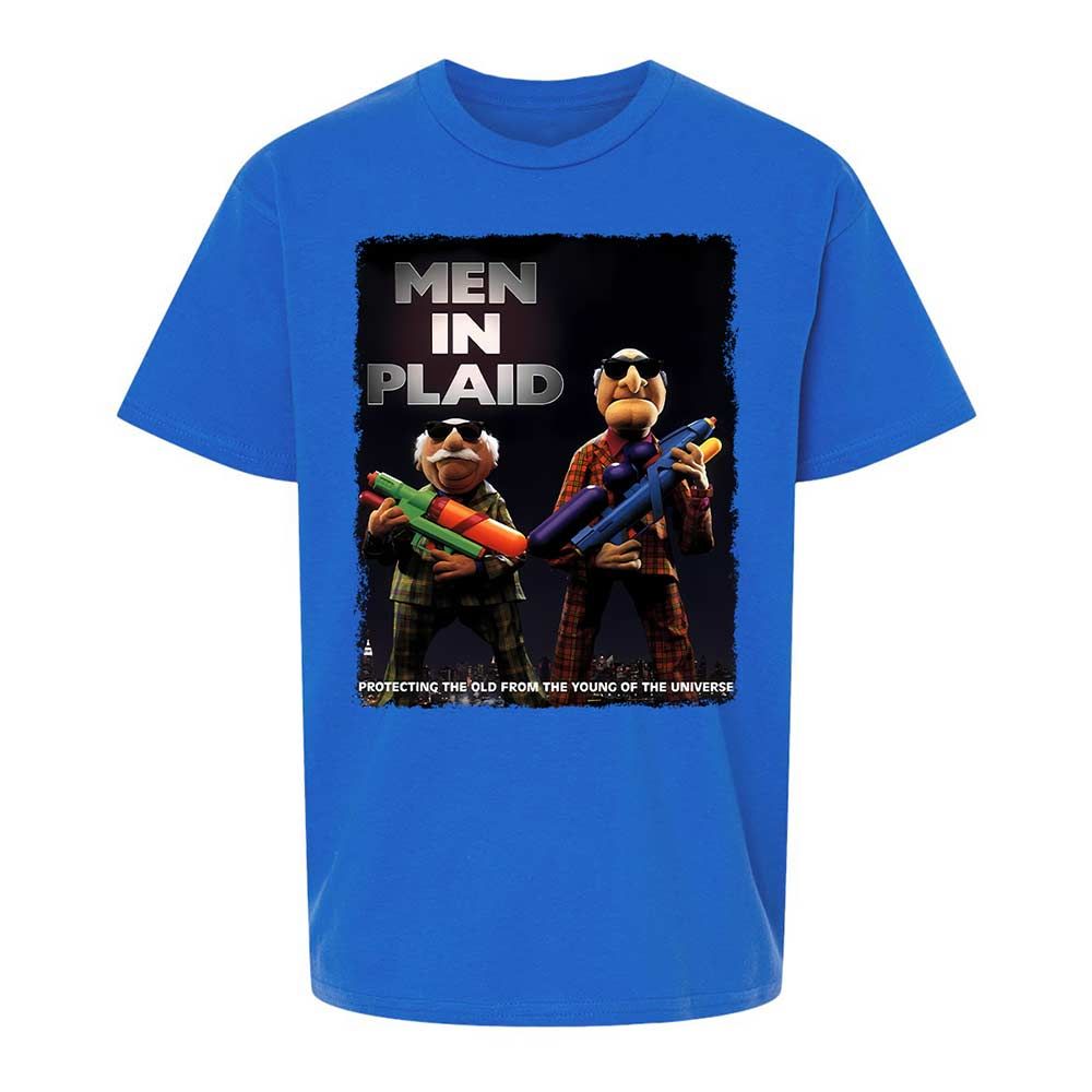Men in Plaid - Royal - 4