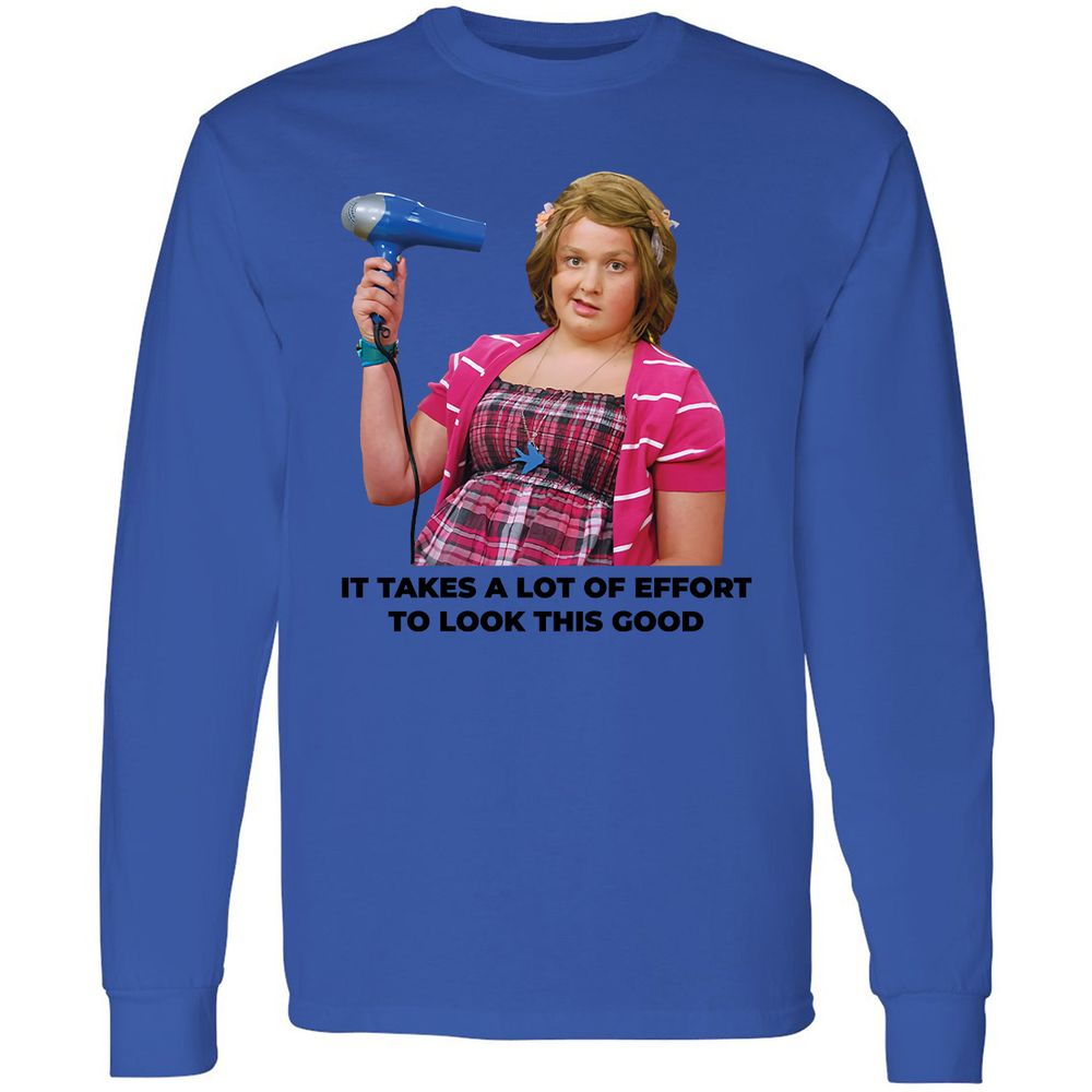 Long Sleeve T-Shirt - DTKSH2X6 - Royal - 4