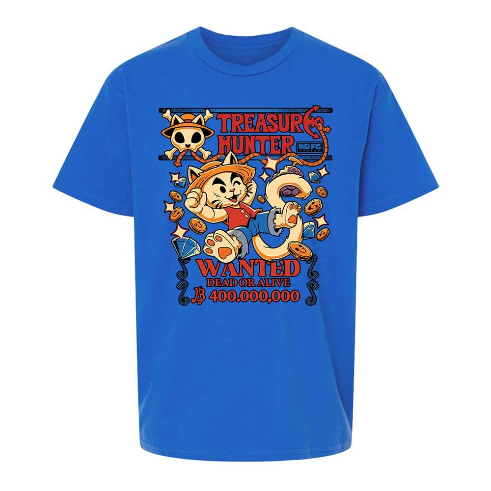 Kids T-Shirt - C8E7F1JP - Royal - 4