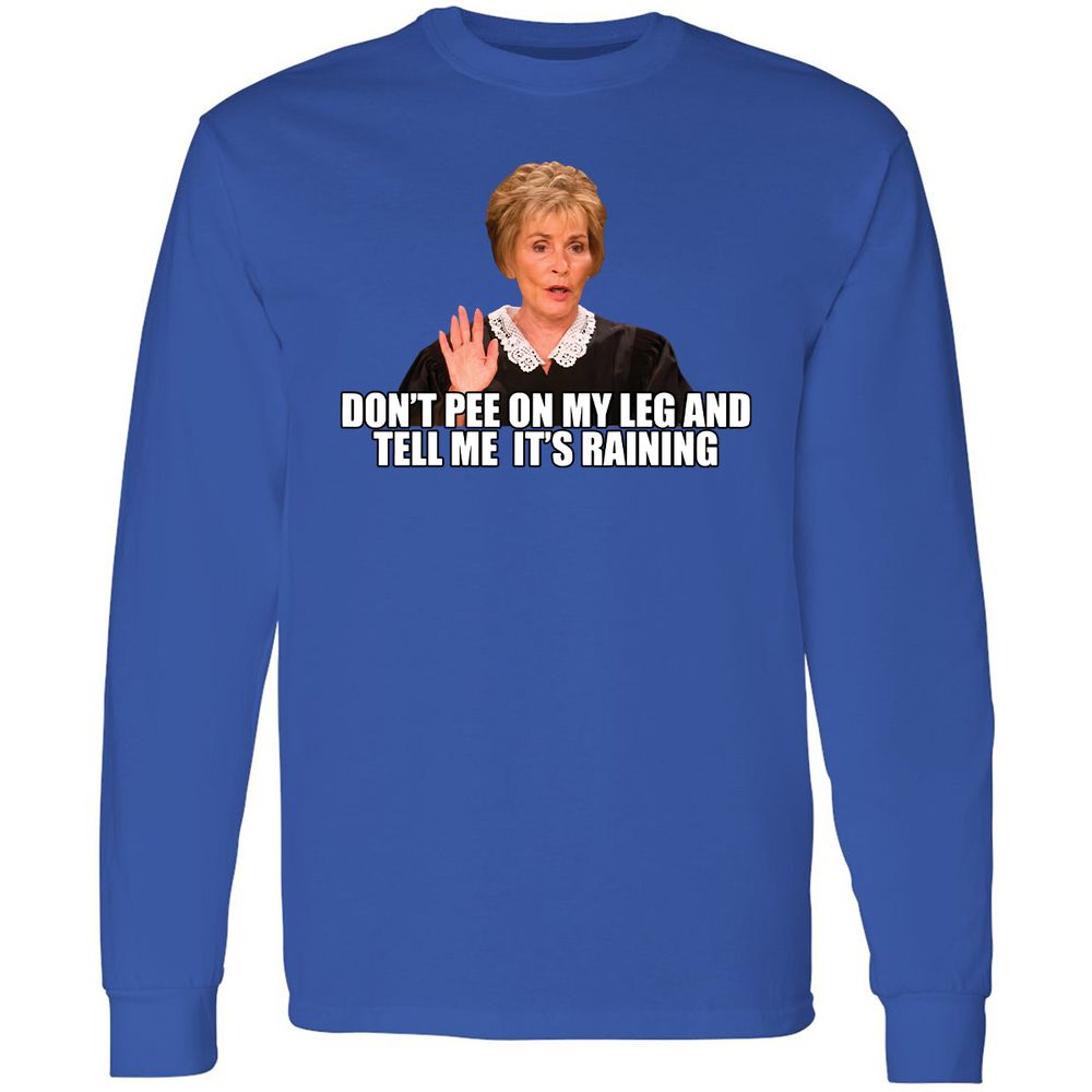 Long Sleeve T-Shirt - H1CGG4SG - Royal - 4