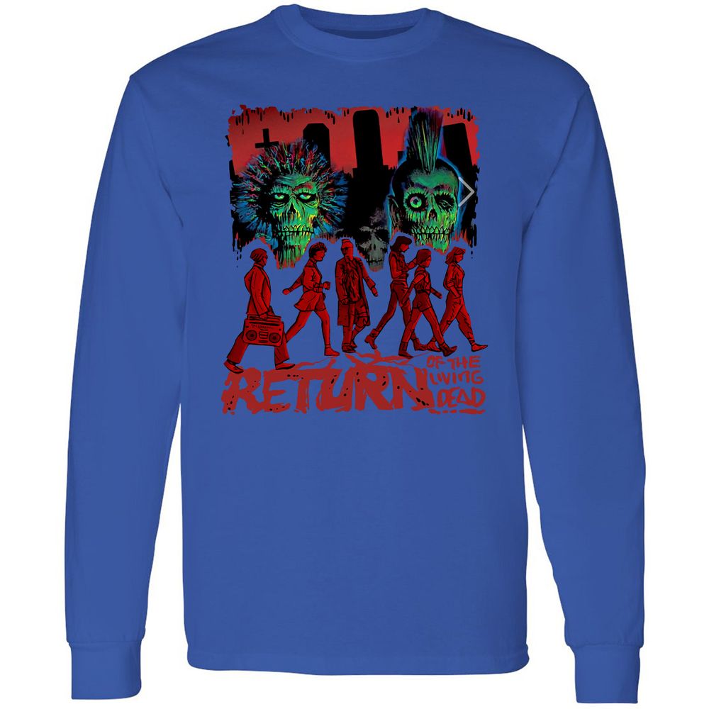 Long Sleeve T-Shirt - UF545Z54 - Royal - 4