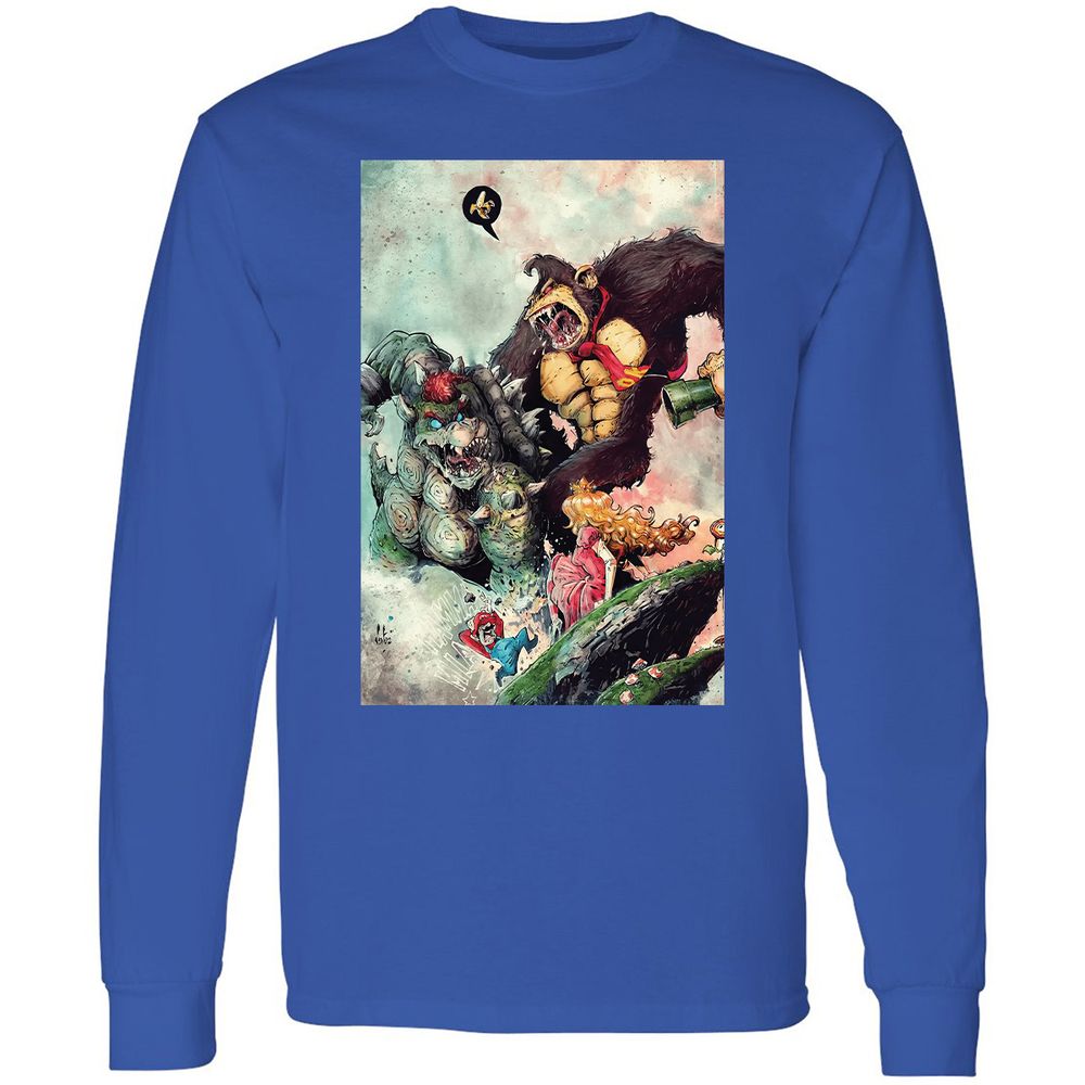 Long Sleeve T-Shirt - RYC4EWDX - Royal - 4