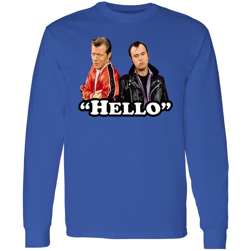 Long Sleeve T-Shirt - EAH4RNDV - Royal - 4
