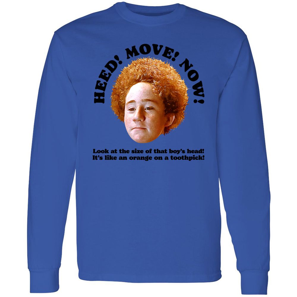 Long Sleeve T-Shirt - XTJ49WEJ - Royal - 4
