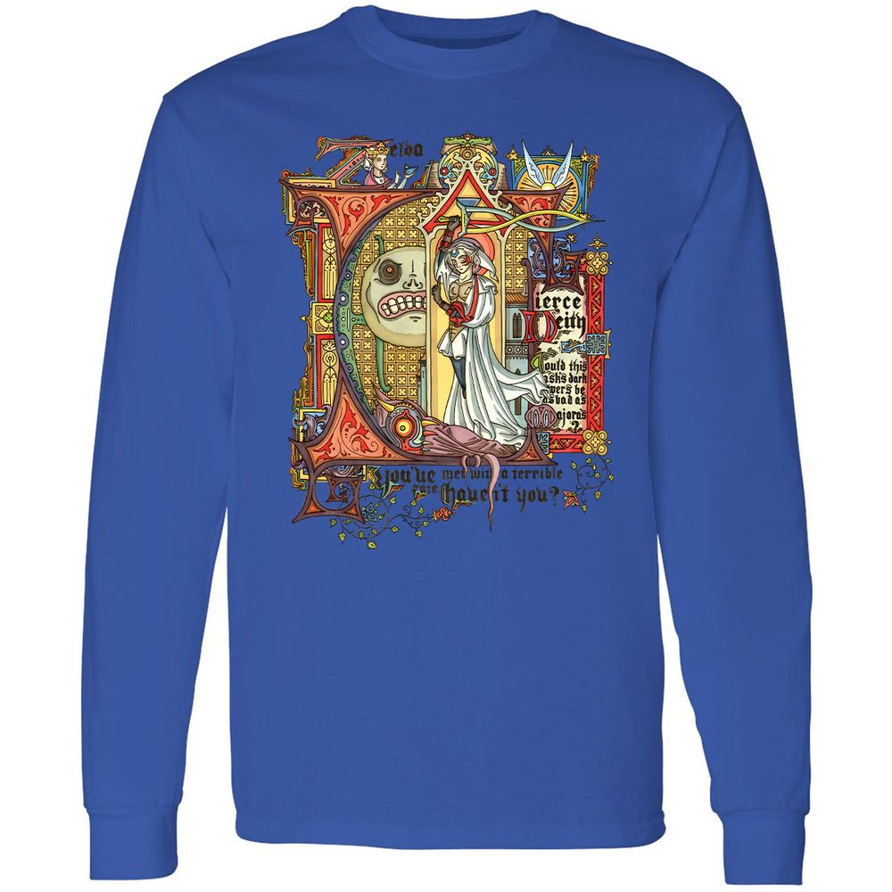 Long Sleeve T-Shirt - E2JKWK4C - Royal - 4