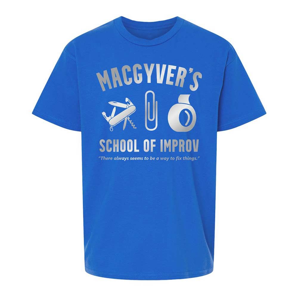 Kids T-Shirt - HKRX4P19 - Royal - 4