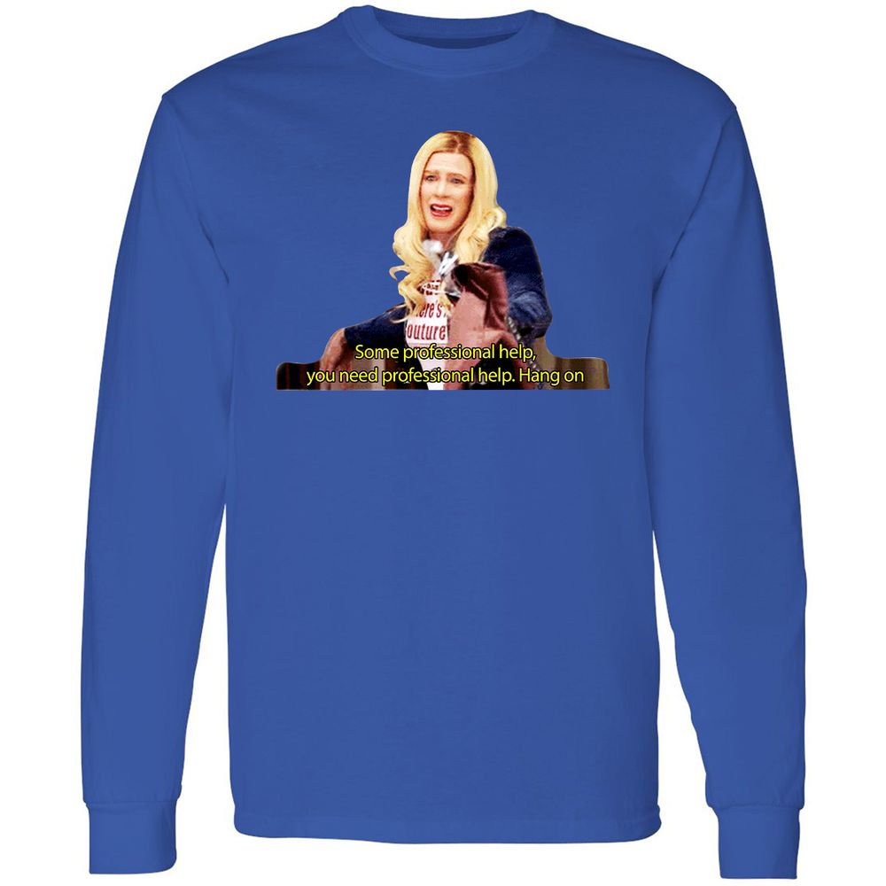 Long Sleeve T-Shirt - LJG6Z46G - Royal - 4