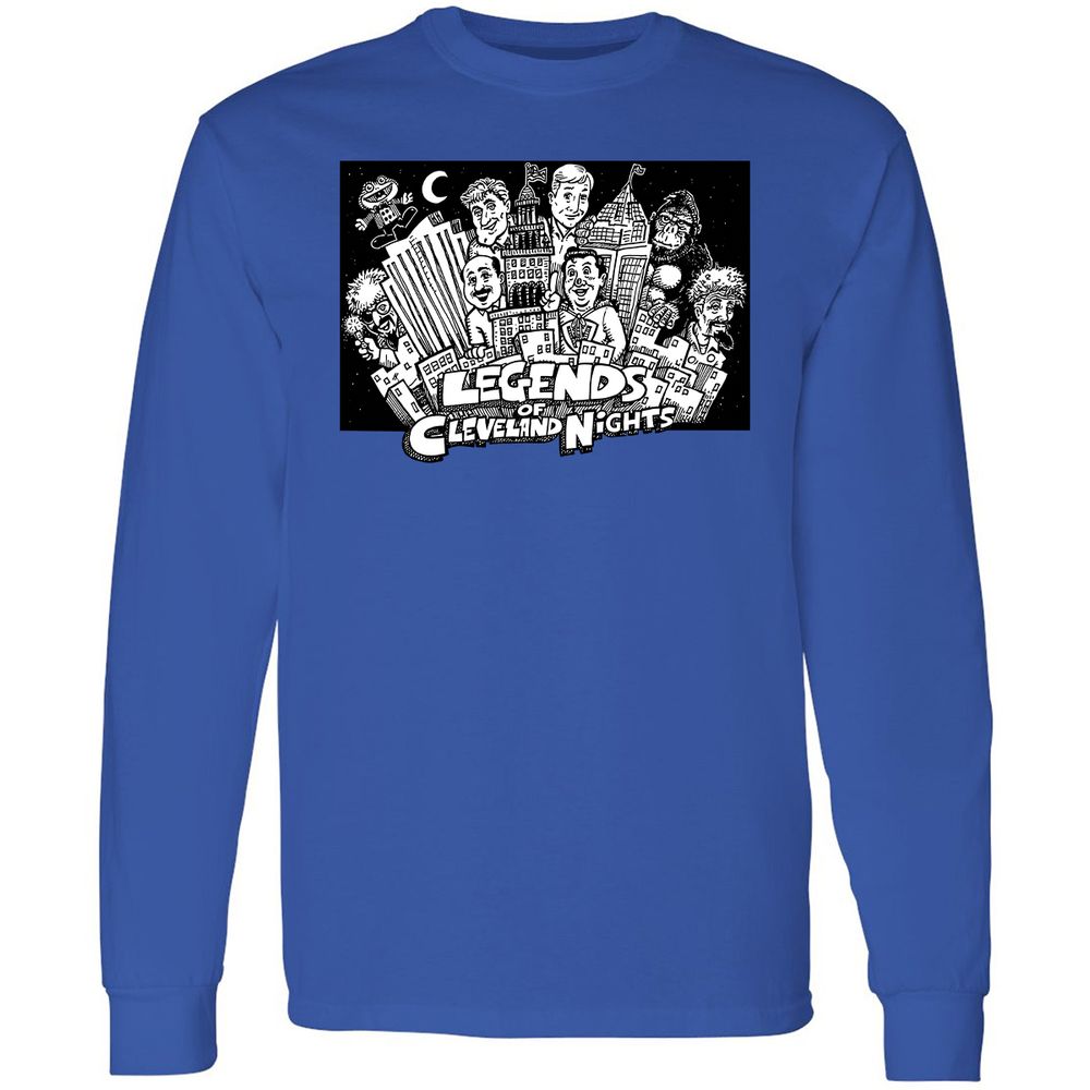 Long Sleeve T-Shirt - GN17HYVP - Royal - 4