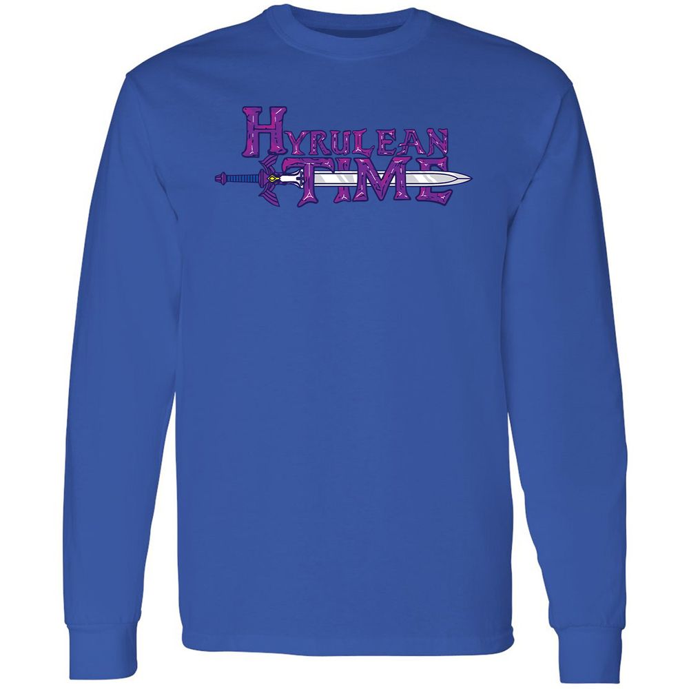 Long Sleeve T-Shirt - 7VRGL5WC - Royal - 4