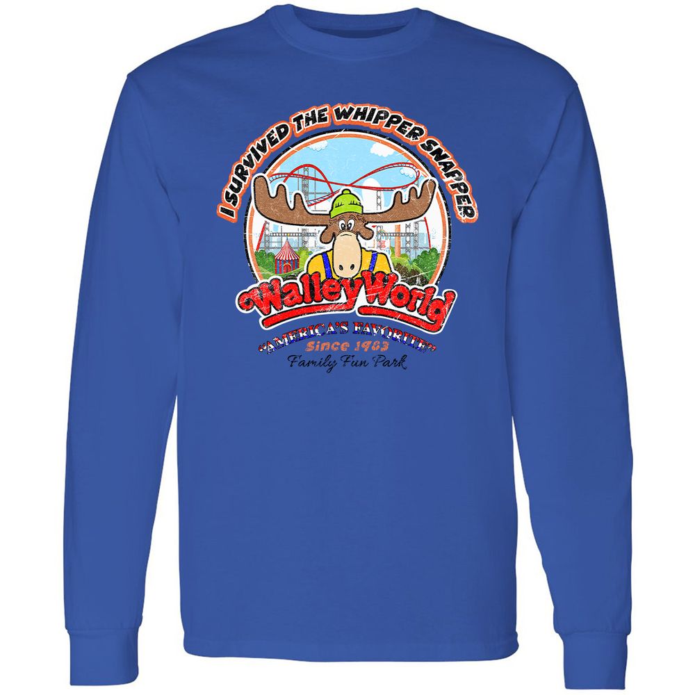 Long Sleeve T-Shirt - Q4EPV7E1 - Royal - 4