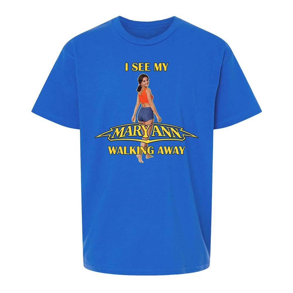 Kids T-Shirt - T9LSPAEQ - Royal - 4