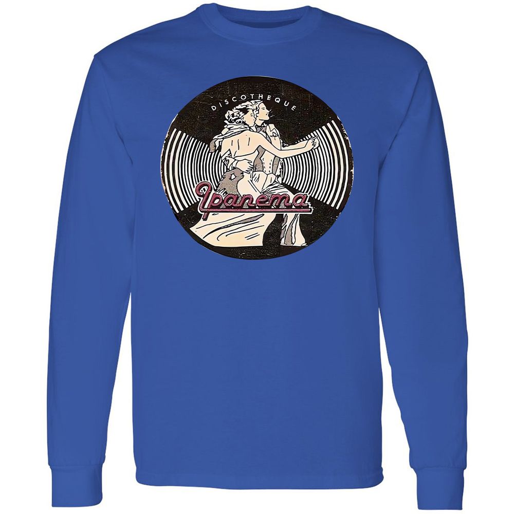 Long Sleeve T-Shirt - NG28H8DJ - Royal - 4