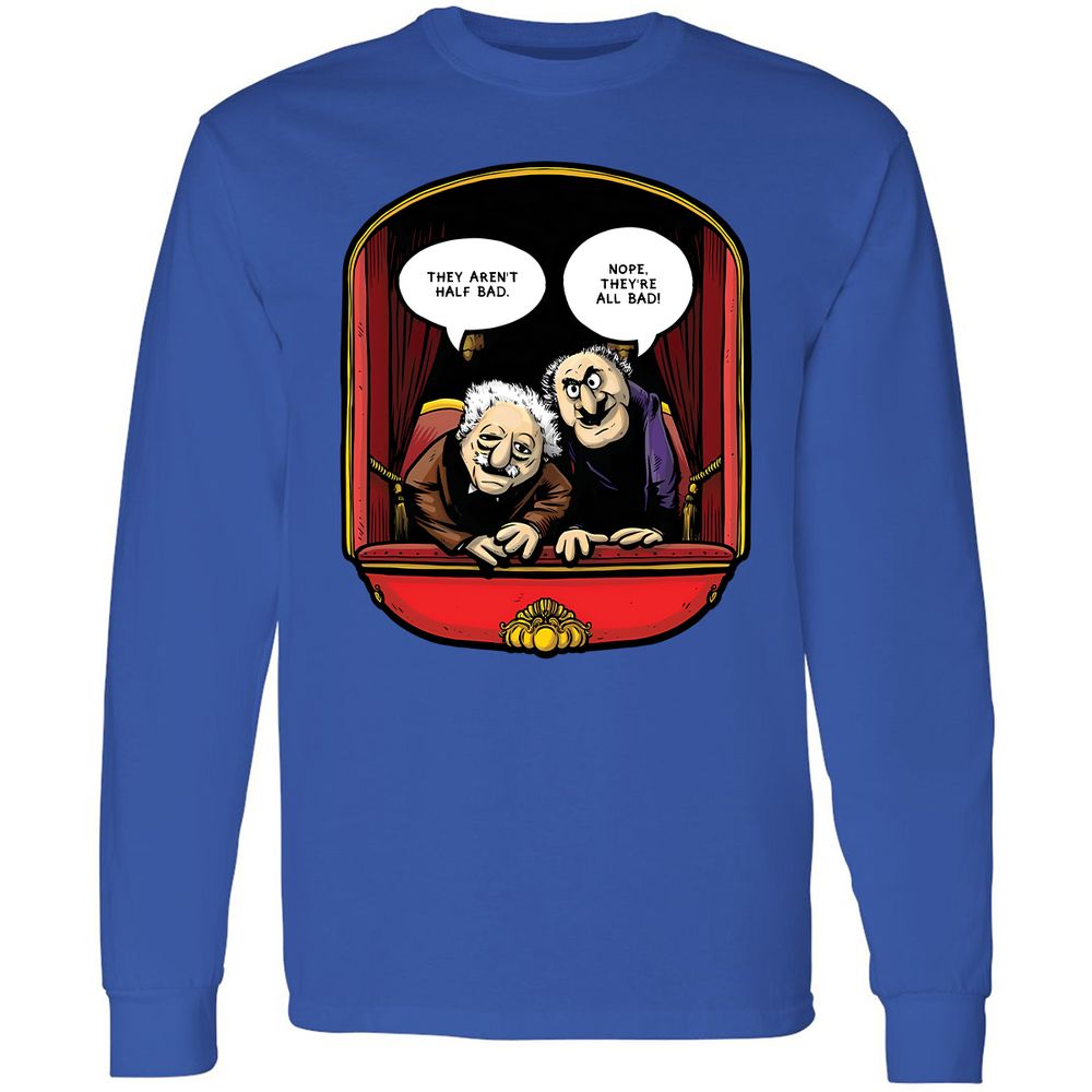 Statler and Waldorf (All Bad) - Royal - 4