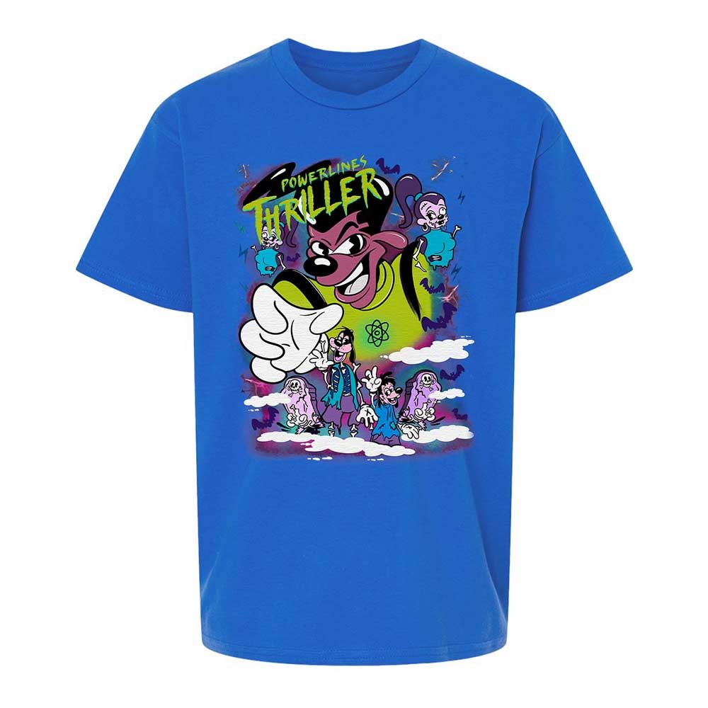 Vintage Pop Cartoon Horror Mashup - Royal - 4