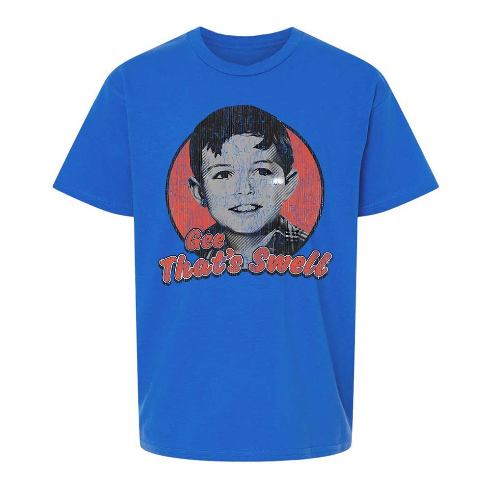 Kids T-Shirt - SE81SRWX - Royal - 4