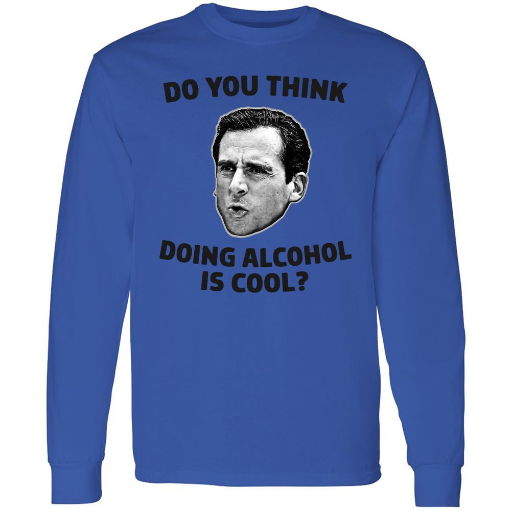 Long Sleeve T-Shirt - 4G69ZJWV - Royal - 4