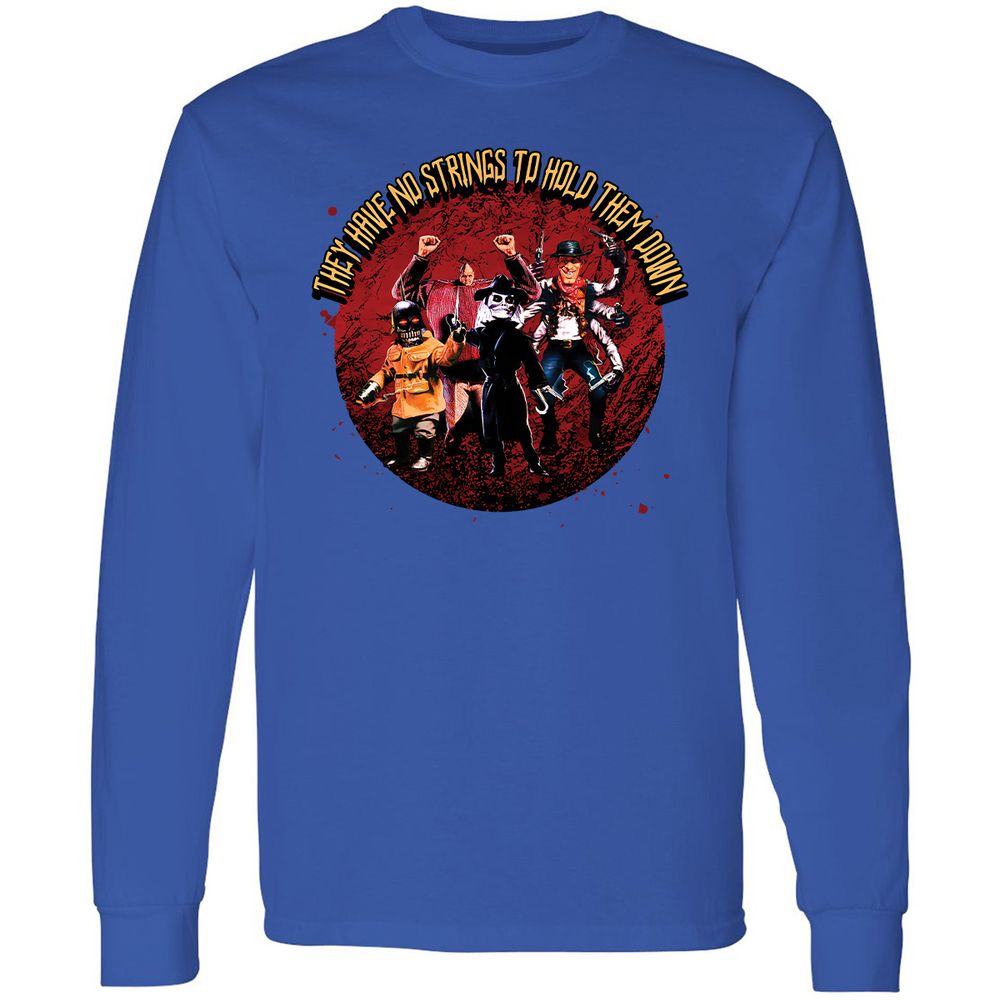 Long Sleeve T-Shirt - 4X66EE42 - Royal - 4