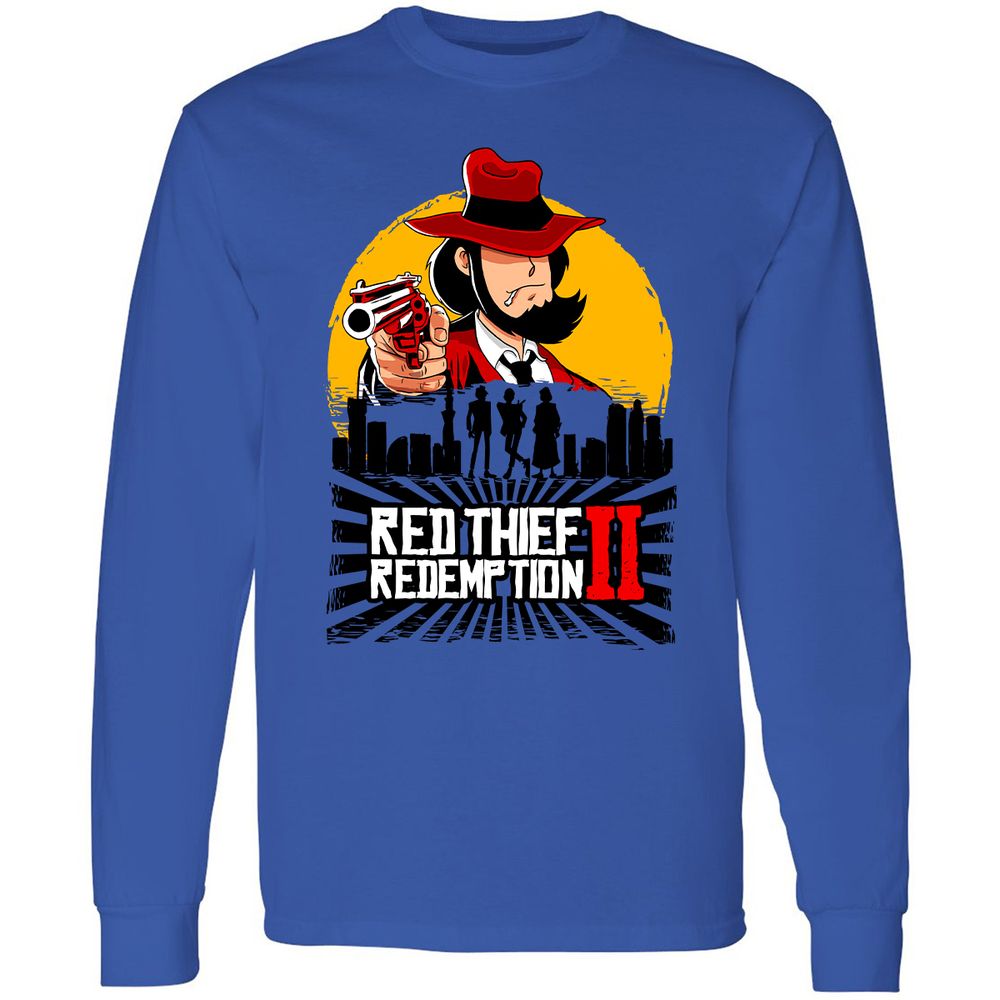 Long Sleeve T-Shirt - PRXJYP4R - Royal - 4