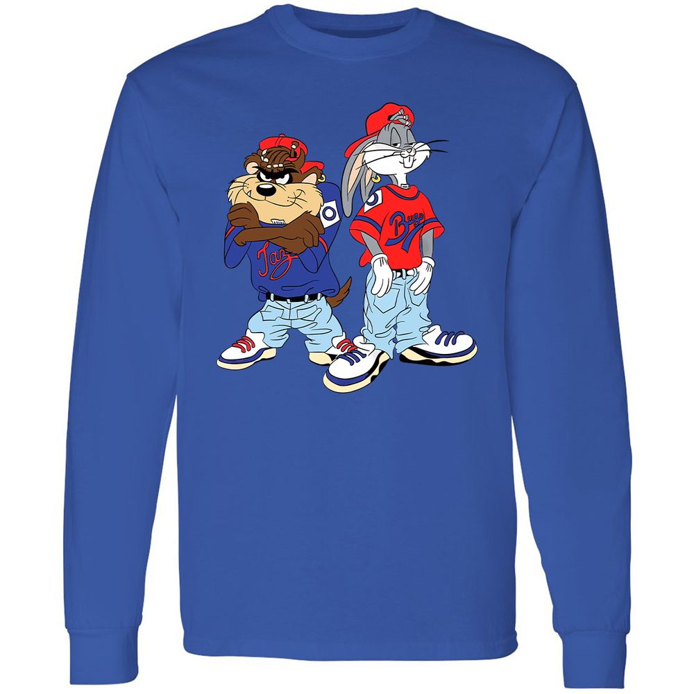 Long Sleeve T-Shirt - PRH2A4GK - Royal - 4