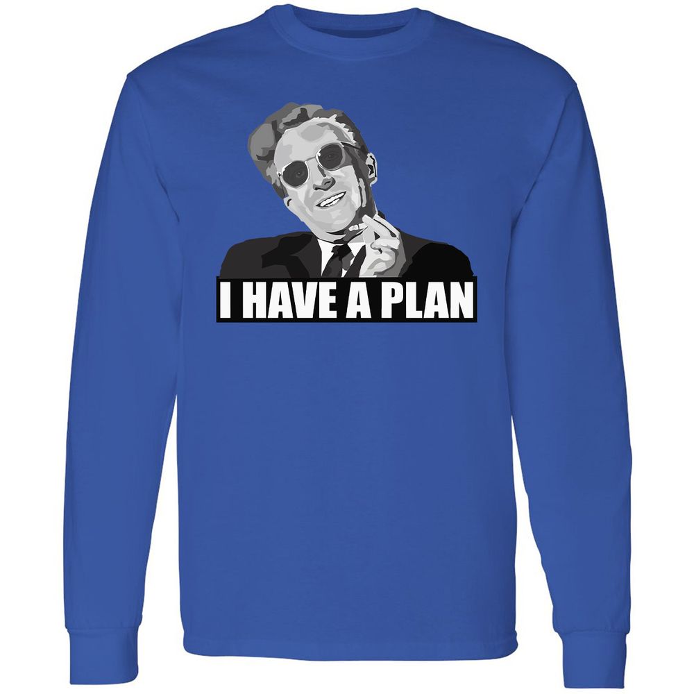 Long Sleeve T-Shirt - 6JTCT8QW - Royal - 4