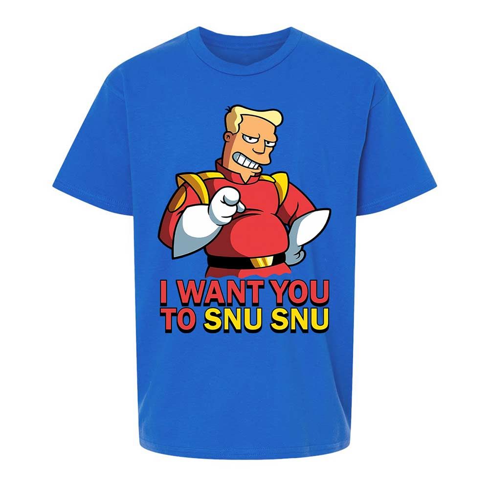 Kids T-Shirt - 5RDR4SK2 - Royal - 4
