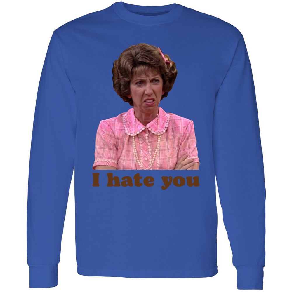 Long Sleeve T-Shirt - YGXT3YVU - Royal - 4