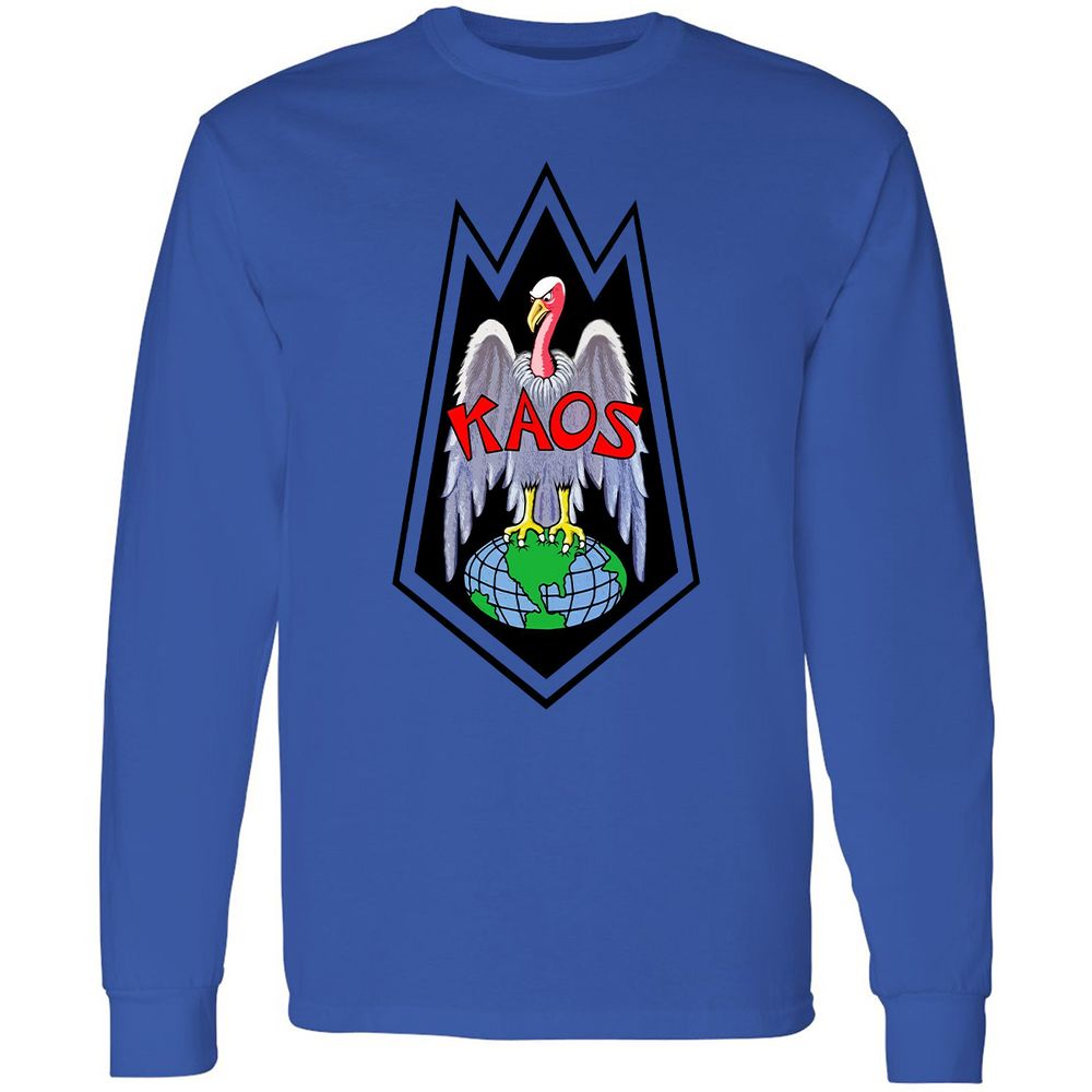 Long Sleeve T-Shirt - B61KXPR4 - Royal - 4