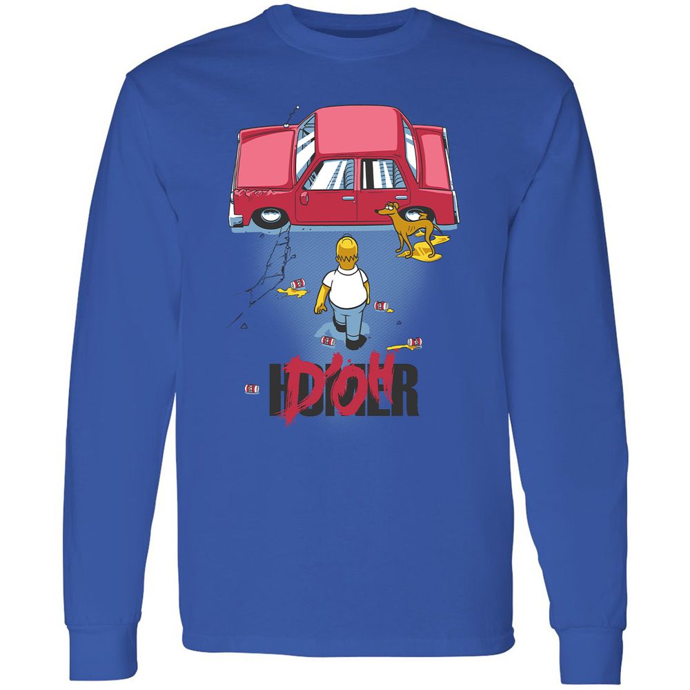 Long Sleeve T-Shirt - SJ9Z497B - Royal - 4