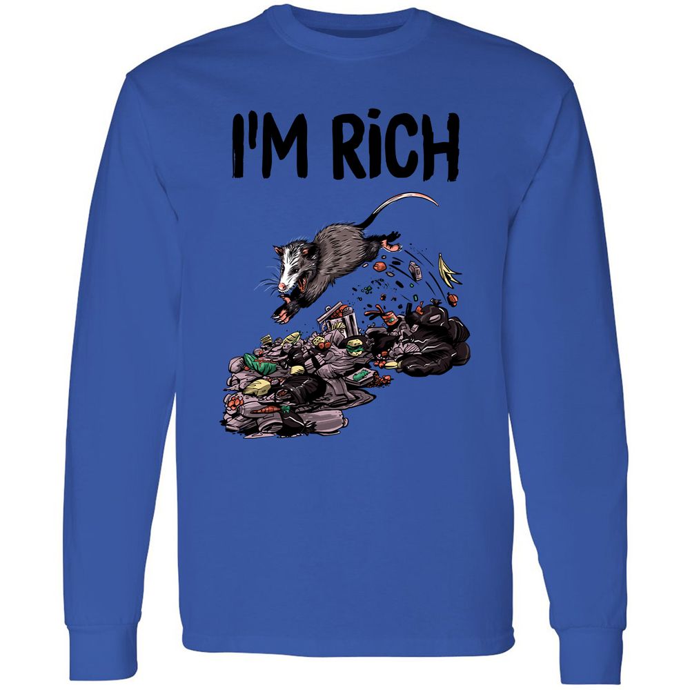 Long Sleeve T-Shirt - KTV3M69T - Royal - 4