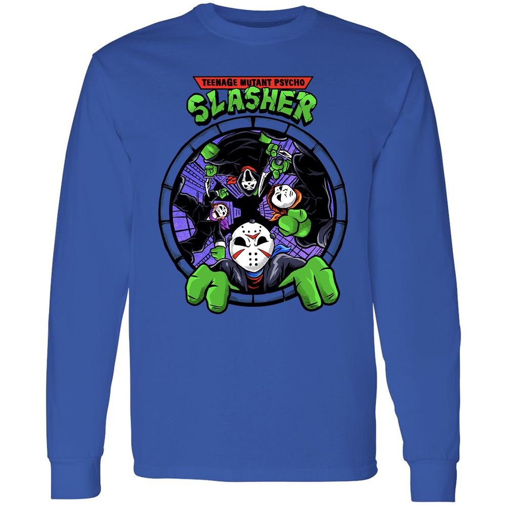 Long Sleeve T-Shirt - P8AS1LBK - Royal - 4