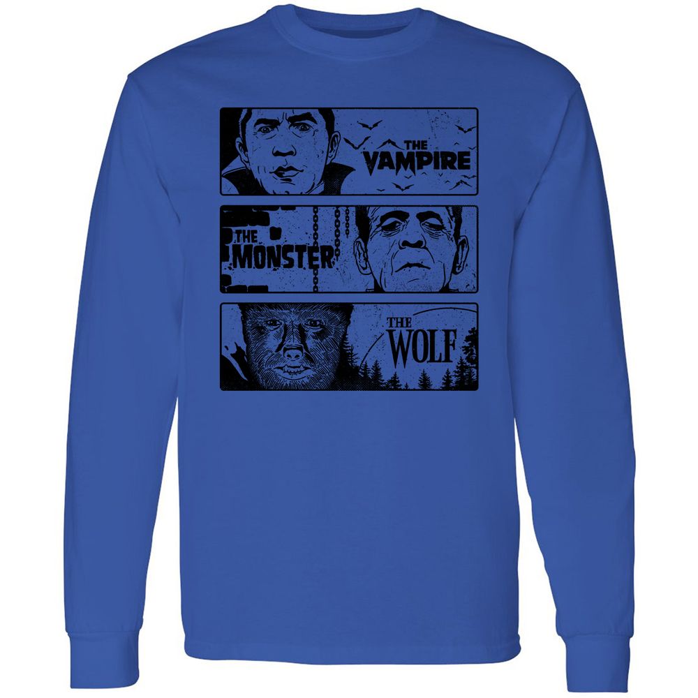 Long Sleeve T-Shirt - XYJN5Z32 - Royal - 4