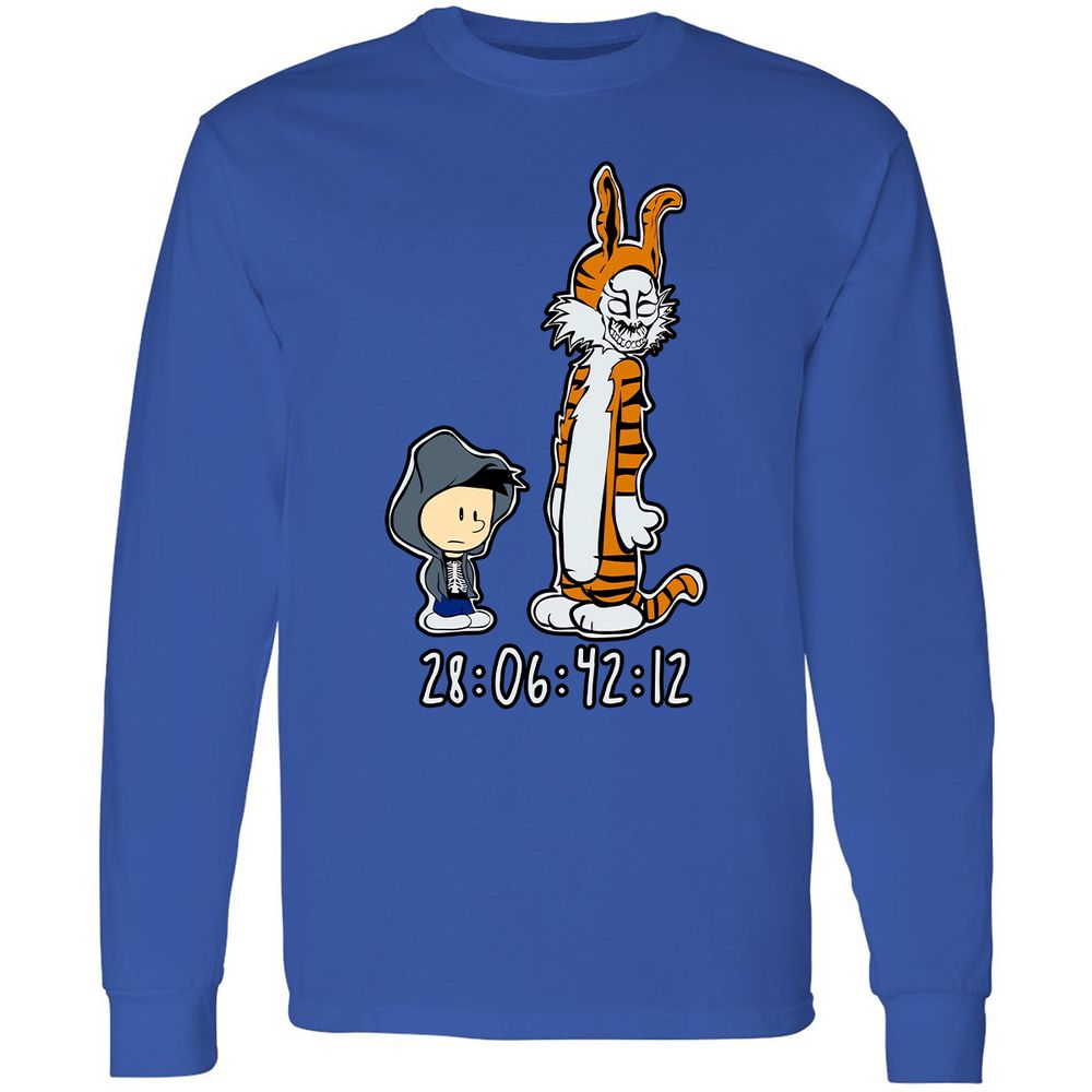 Long Sleeve T-Shirt - 8ZAAZXC2 - Royal - 4