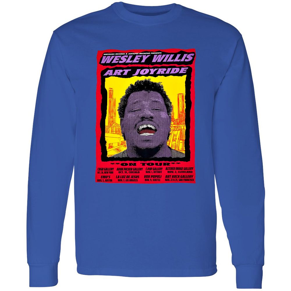 WESLEY WILLIS - ART JOYRIDE - Royal - 4