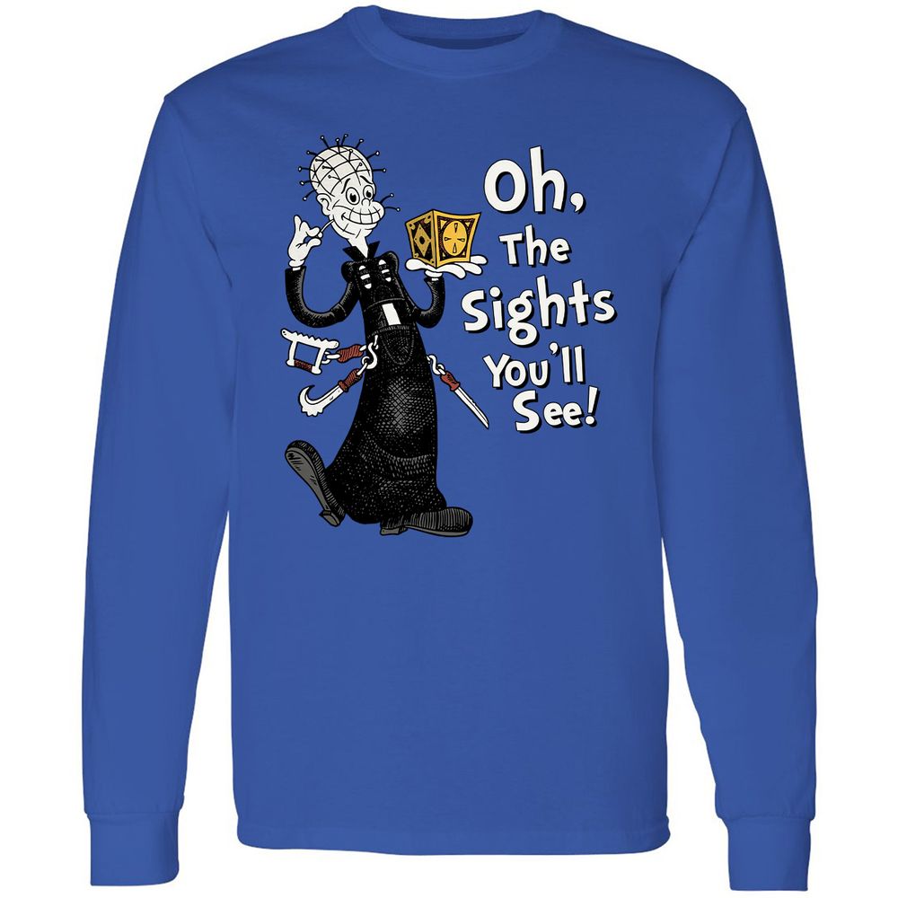 Long Sleeve T-Shirt - ANSQGTFA - Royal - 4