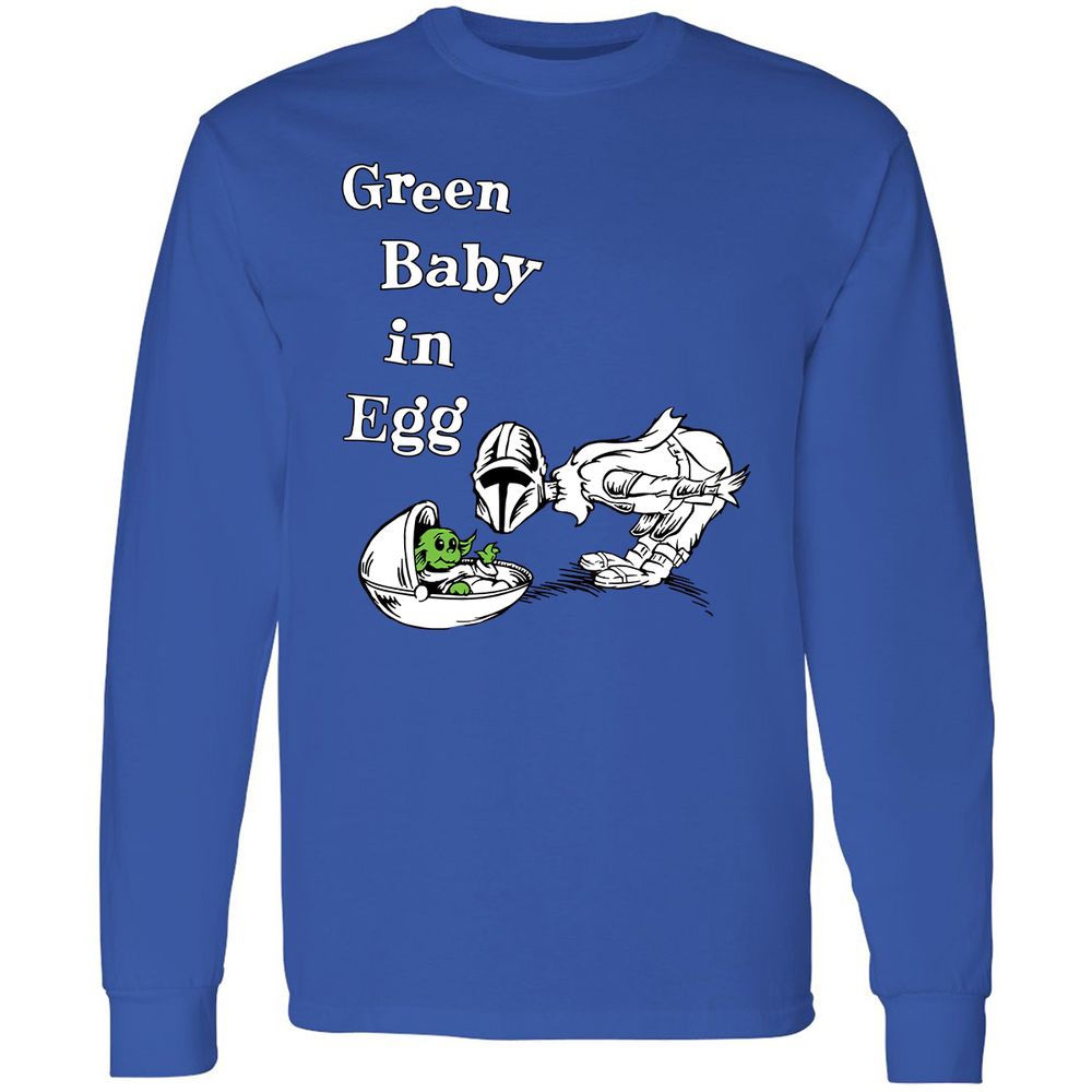 Long Sleeve T-Shirt - 51535A4G - Royal - 4