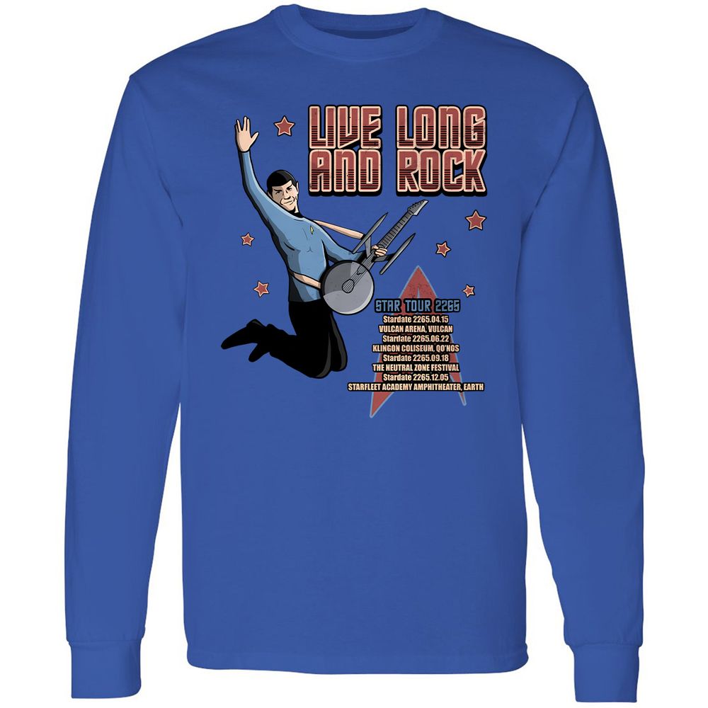 Long Sleeve T-Shirt - FLGH4G91 - Royal - 4