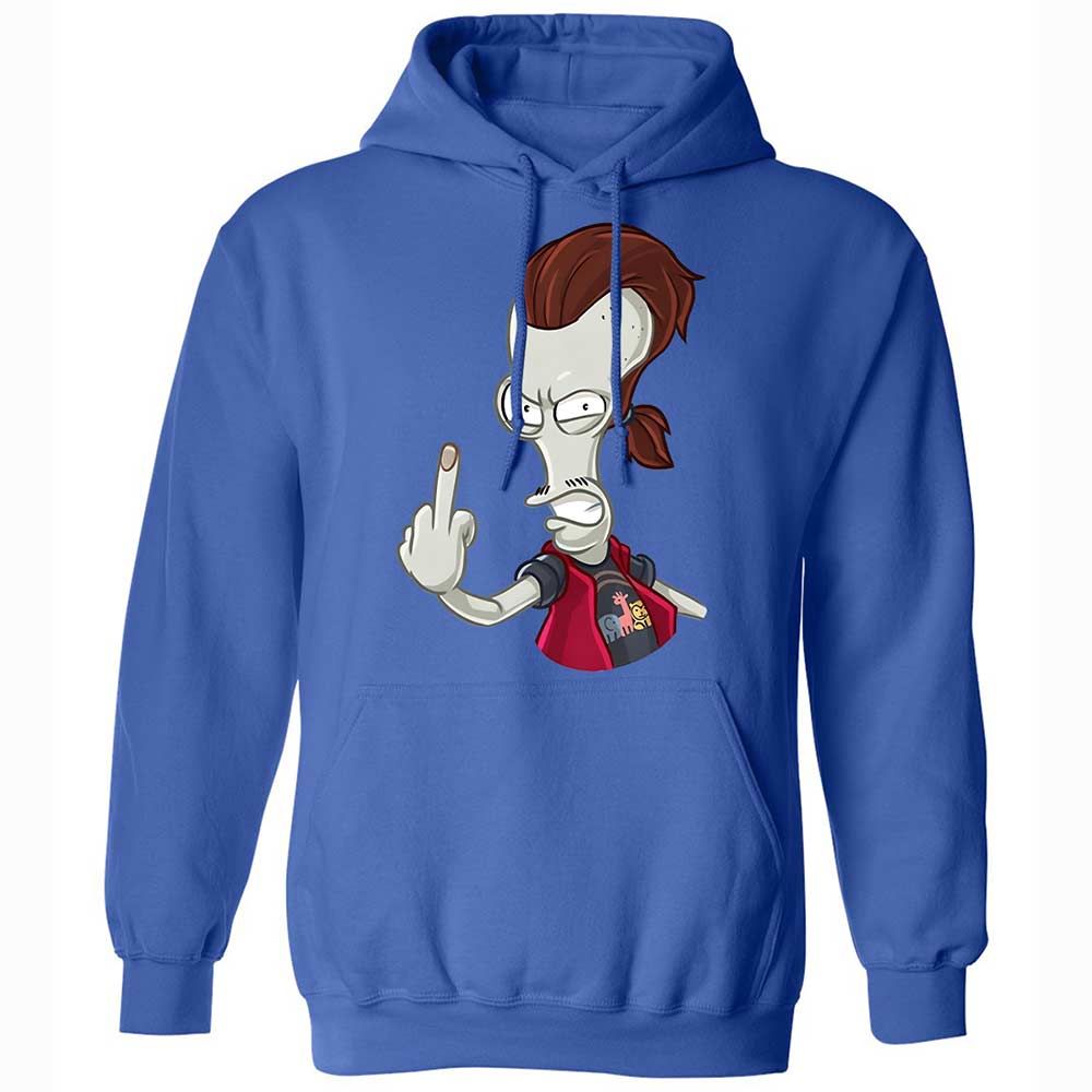 Classic Unisex Hoodie - UF1L7RK8 - Royal - 4