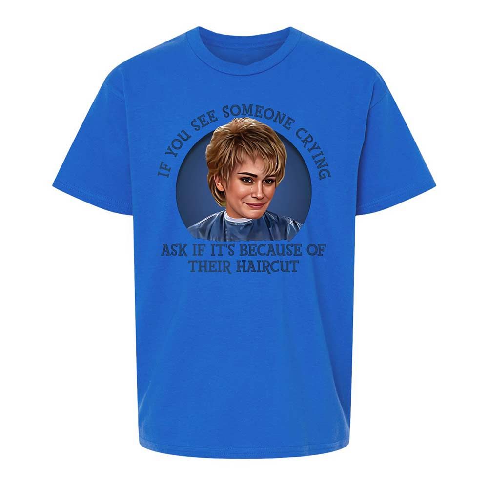 Kids T-Shirt - K5ZWENR3 - Royal - 4