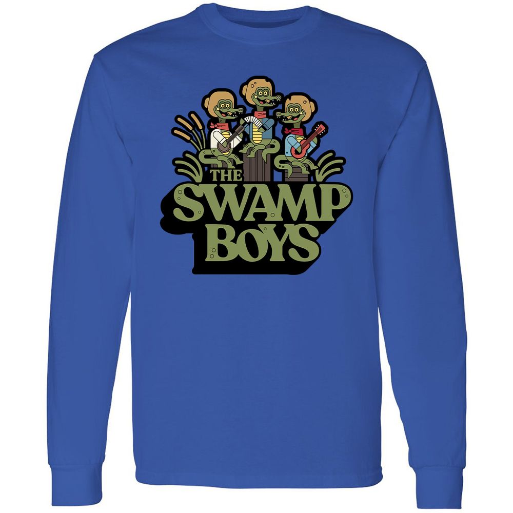 Long Sleeve T-Shirt - 7Y2XTSWU - Royal - 4