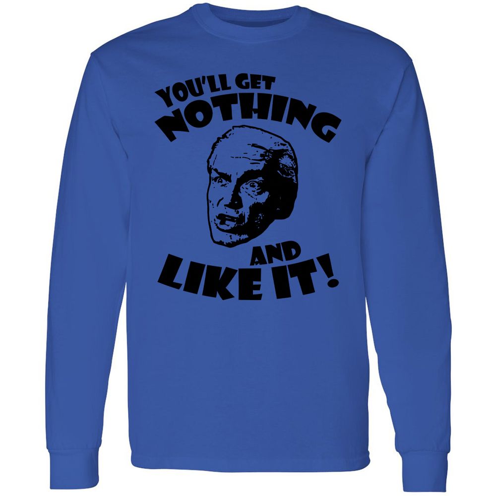 Long Sleeve T-Shirt - C49Y54PM - Royal - 4